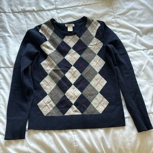 Tweeds Cashmere Argyle Sweater